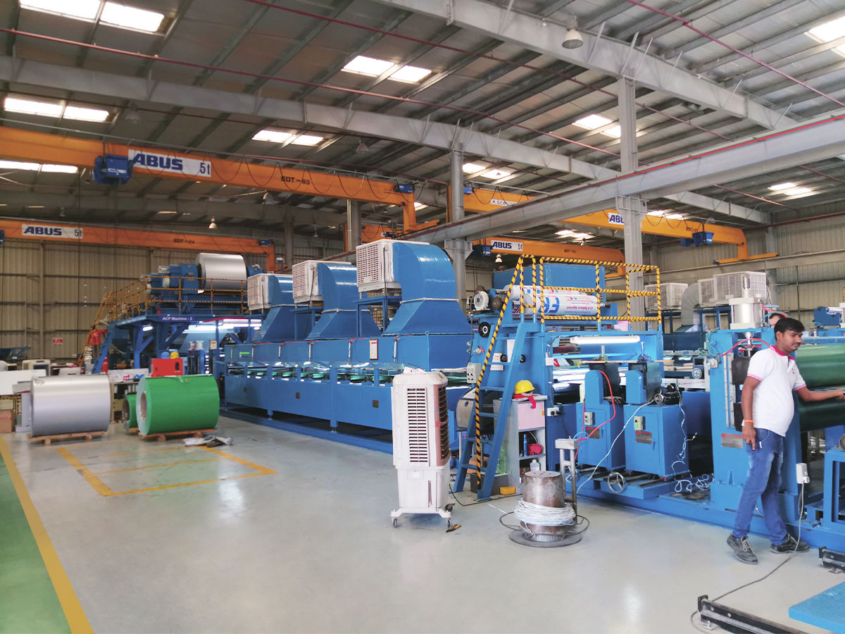 PE/B1-FR ACP Composite Line